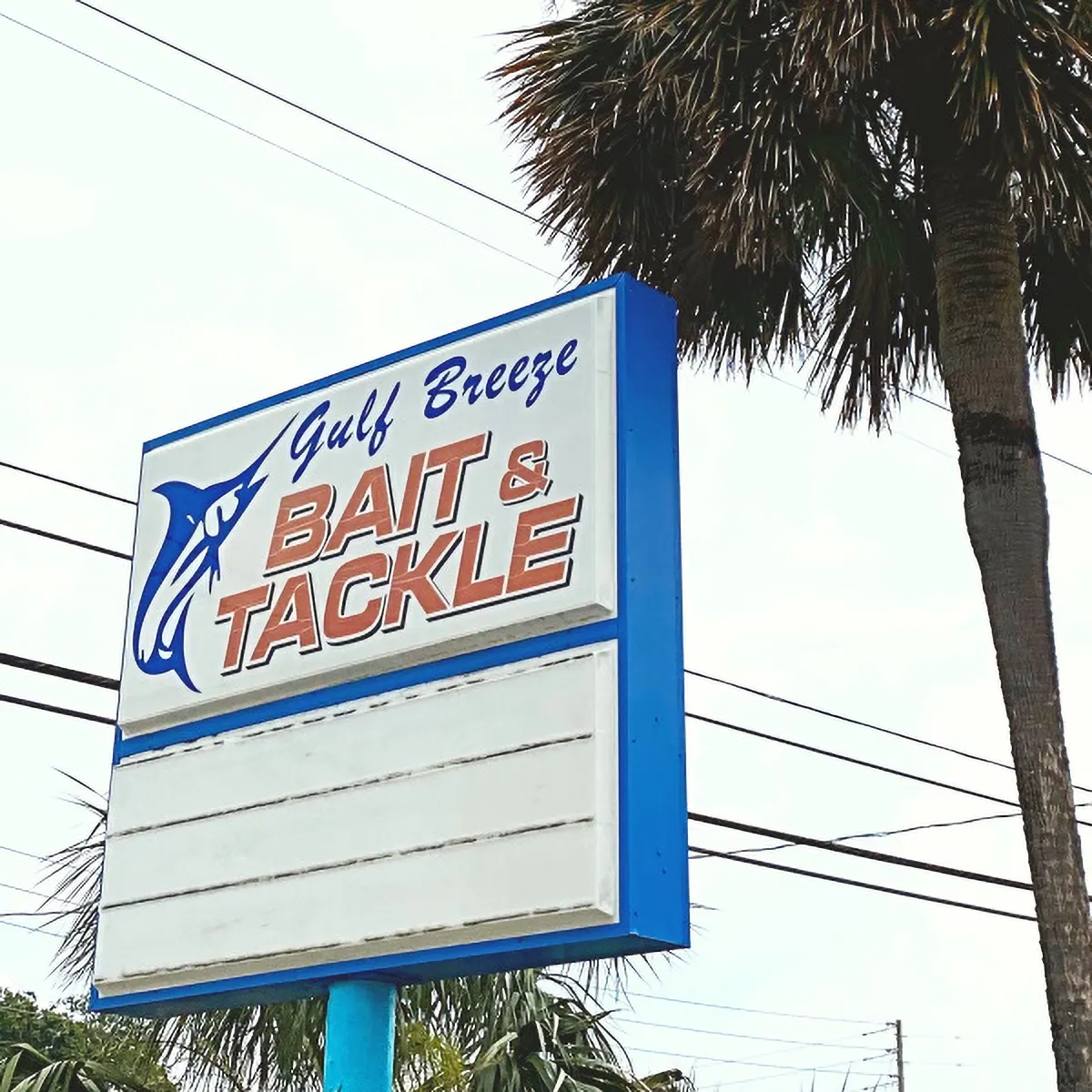 Bait and Tackle Sign Bridge Over Water | Furnace Repair in Gulf Breeze | Emerald Coast Air Conditioning and Heating | AirConditioningRepairPensacola.com