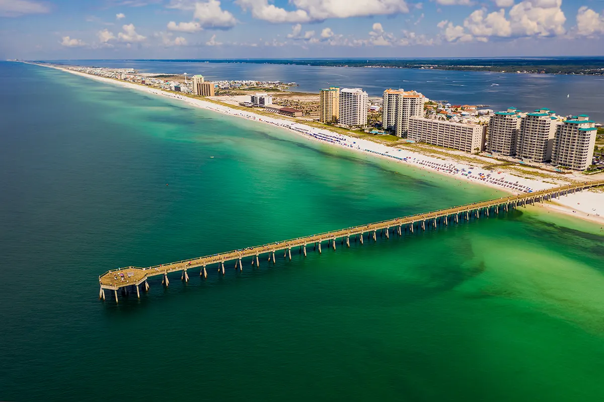 Pier in Water | Air Conditioning Installation in Navarre | Emerald Coast Air Conditioning and Heating | AirConditioningRepairPensacola.com