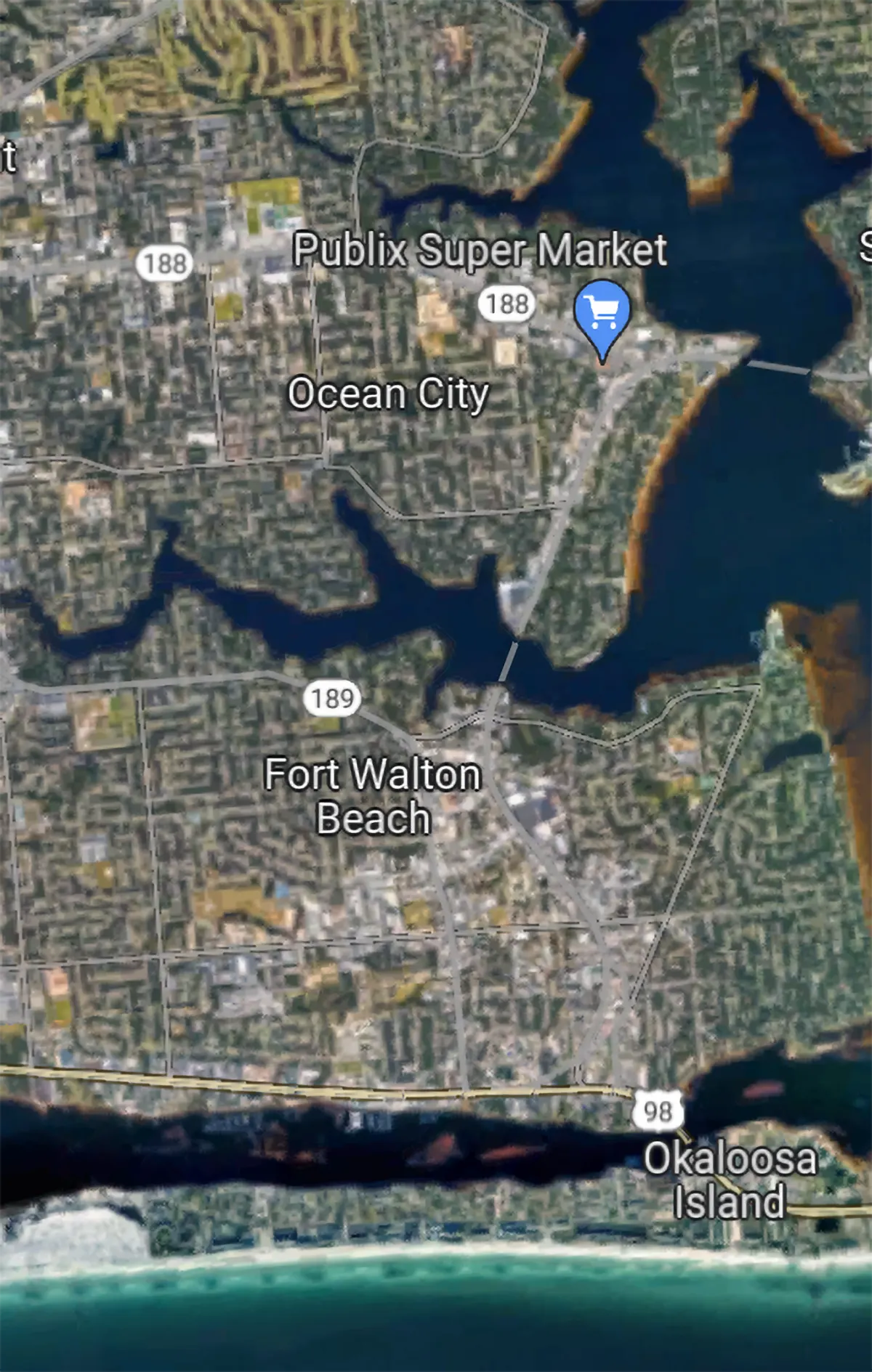 Two Cities on a Map | Furnace Repair in Okaloosa County, FL | Emerald Coast Air Conditioning and Heating | AirConditioningRepairPensacola.com